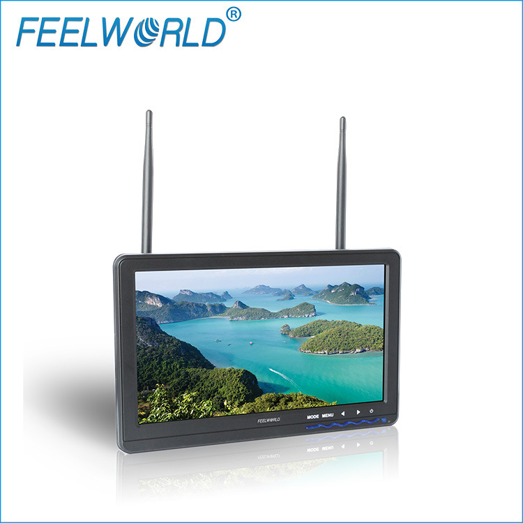 FPV101DT 富威德10.1寸航拍双天线5.8G无线图传 32频道无线接收