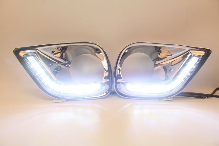 Adecuado para 2015 RAV4 luces de circulación diurna 14-15 RAV4 luces diurnas especiales
