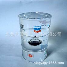 亚克力油桶镇纸东莞常平工艺品厂透明树脂水晶胶内埋内藏油滴礼品