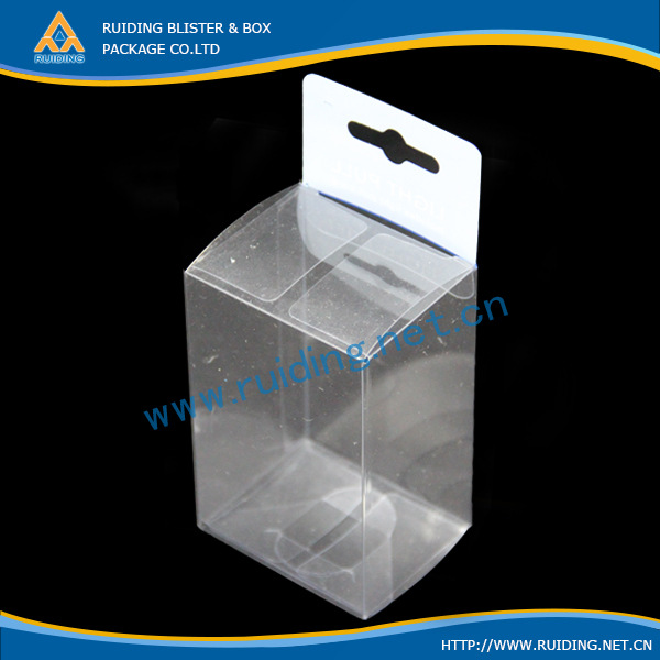 厂家生产 水晶塑胶盒，pvc透明盒，塑料外包装盒 挂钩盒