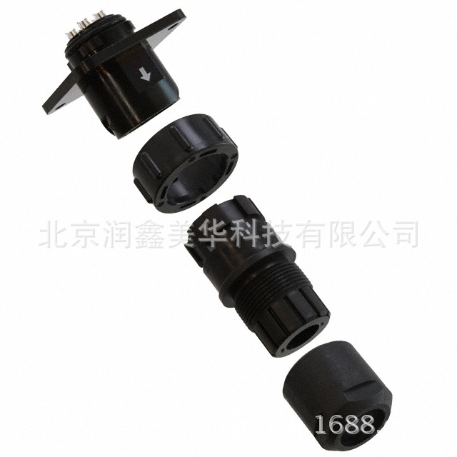 JAE 圆形 连接器 插头母形插口IP67防尘防水 JN2KW05FH1