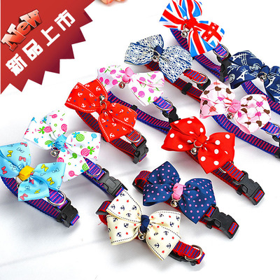 台湾挂铃领结牢固款 M号 宠物蝴蝶项脖圈狗狗猫可爱|ms