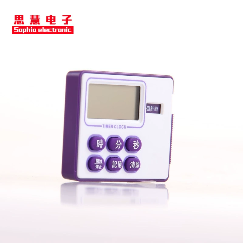 Electronic chronograph Digital clock BK408 Large volume new countdown countdown can be set for 1 second to 24 hours