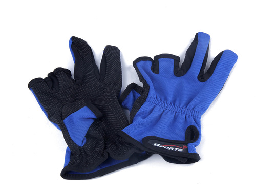 Fingerless fishing gloves, three-finger/five-finger breathable, wear-resistant, non-slip gloves, fishing gear supplies