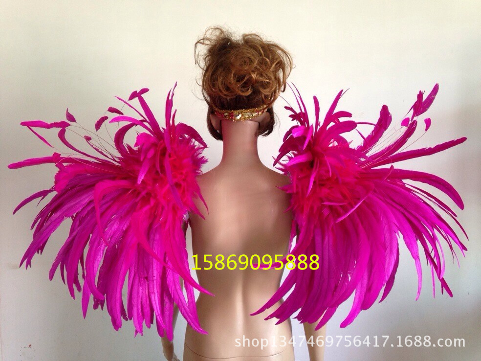 演出服裝羽毛裝飾