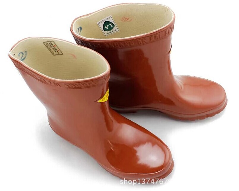 雨鞋 双安牌25KV绝缘水鞋 25KV绝缘靴 安全牌绝缘水鞋 电工鞋