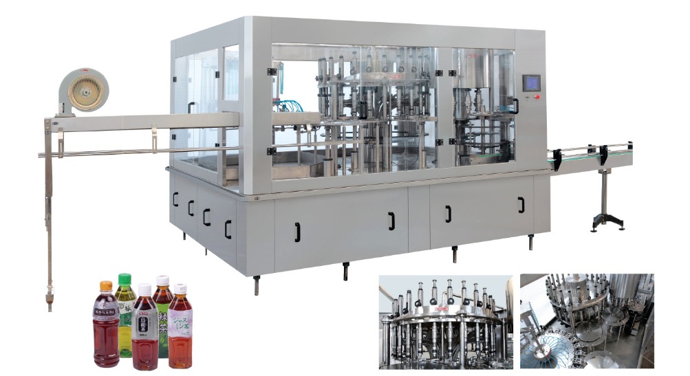 厂家供应纯净水 矿泉水三合一机组 冲灌封