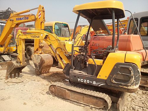 玉柴20挖掘机，二手玉柴20挖掘机