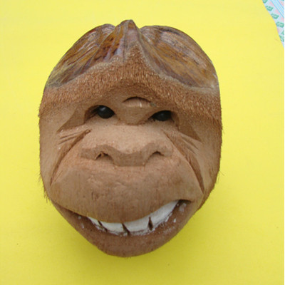 Manufactor Produce Exit Europe and America Coconut shell carving Coconut star Coconut carving Original Coconut carving crafts