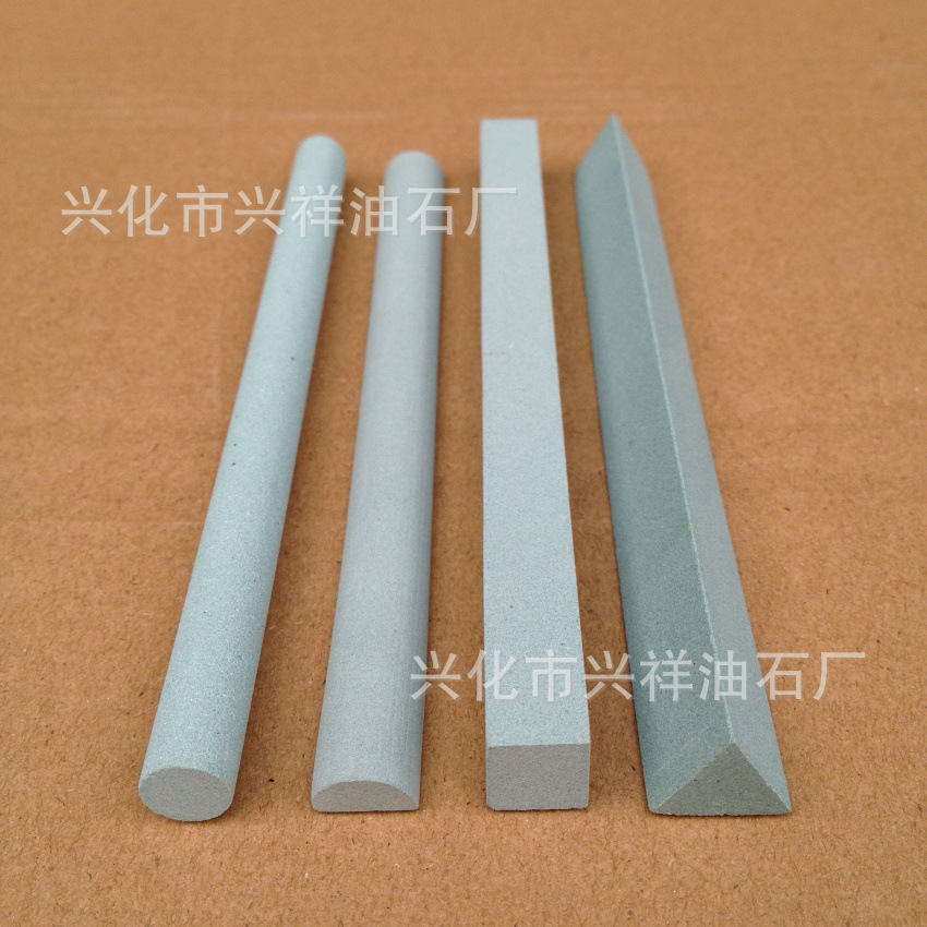 厂家供应雕刻刀专用油石条150/100*12/10/8mm等绿碳化硅精磨油石