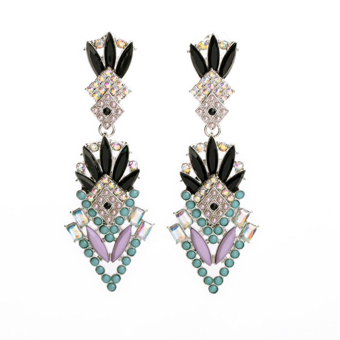 Fashion Jewelry Wholesale Exaggerated Luxury Women's Ear Studs display picture 1