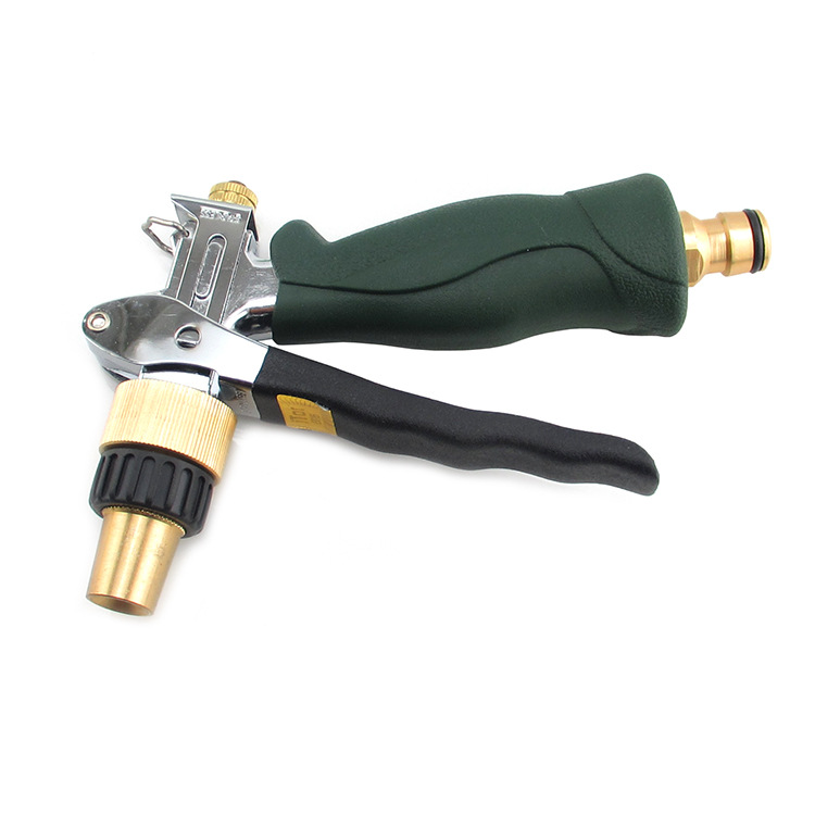 新款高压铜头水枪 强力水枪 清洗枪 洒水枪 多功能喷水枪五金工具