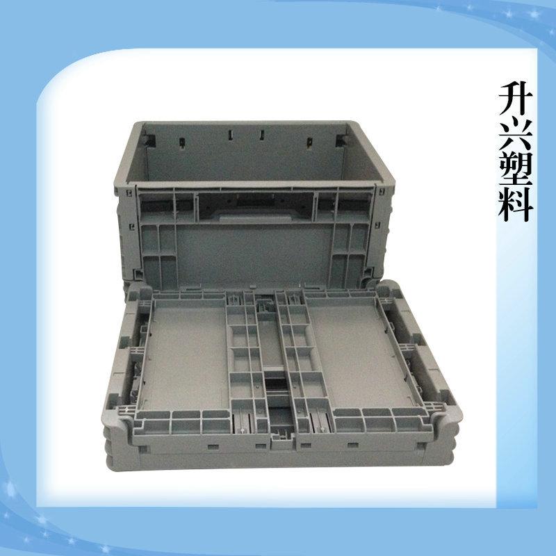 生产供应 江苏 加厚EUO4322折叠塑料箱400-300-230塑料箱