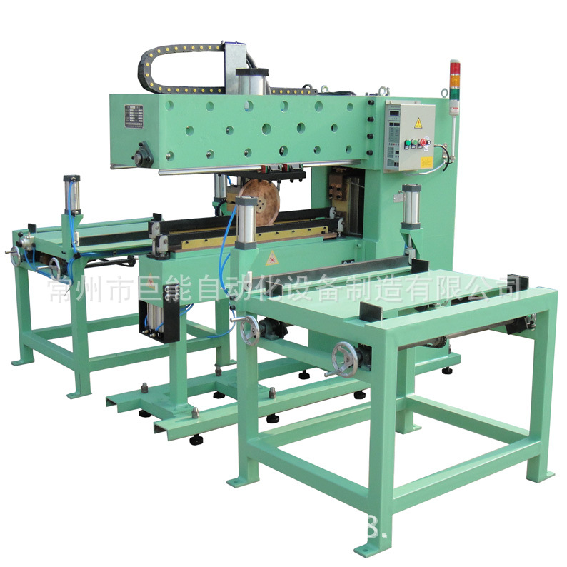 【巨能】供应龙门式钢带直缝缝焊机钢带首尾搭接自定位直缝滚焊机