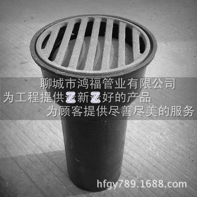 Cast iron floor drain Shandong Liaocheng the floor drain Internal thread floor drain