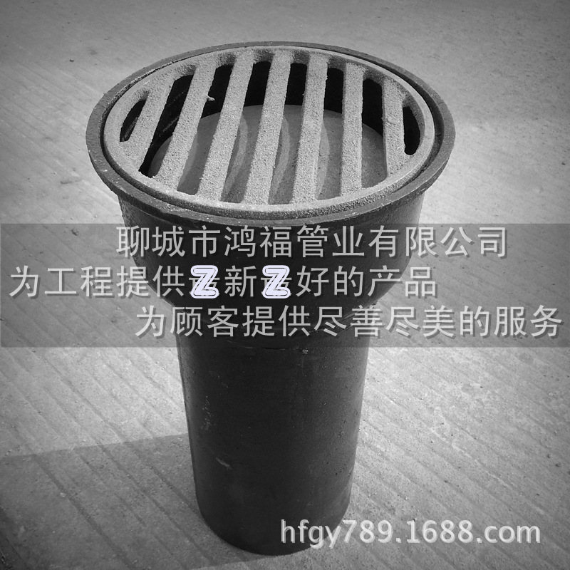 Cast iron floor drain Shandong Liaocheng the floor drain Internal thread floor drain