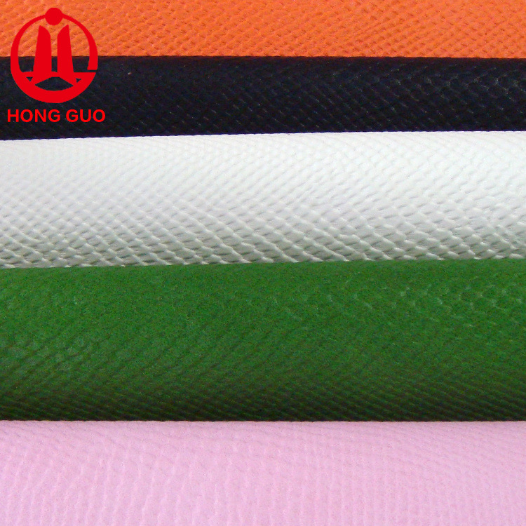 厂家供应 小蜥蜴纹PU面料 鞋材箱包包装革 可根据来样订做