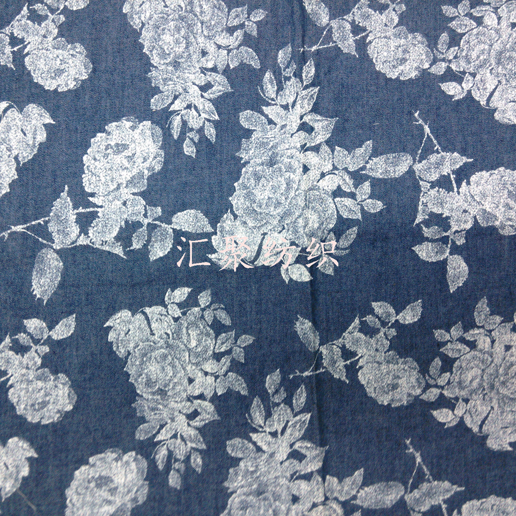 单色台板印花 牡丹花胶浆印花 台板 玫瑰台版印花