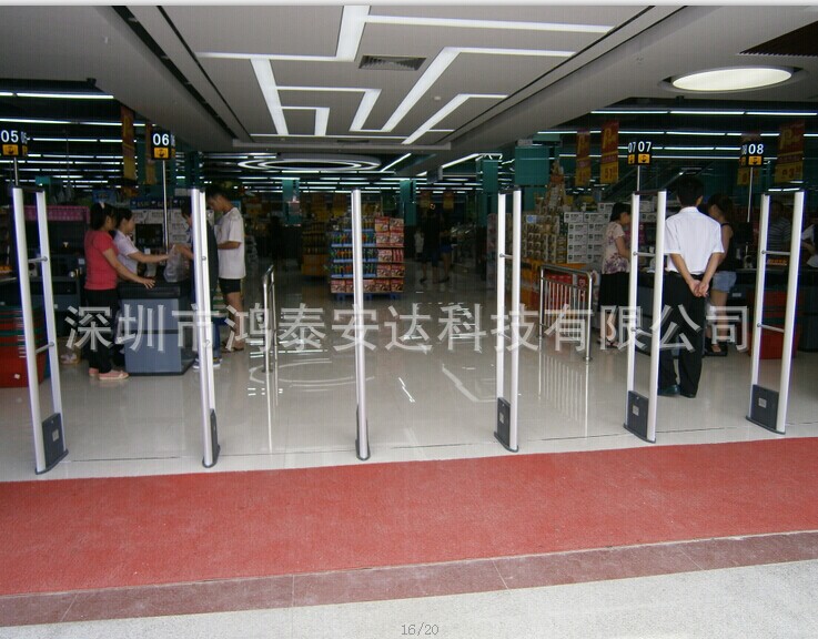 鸿泰安达E04服装店防盗系统,eas电子防盗设备,服装防盗报警器