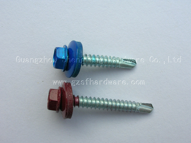 环保喷漆钻尾螺丝