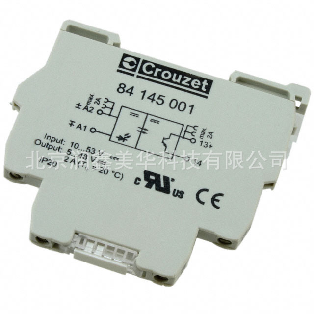 供应Crouzet高诺斯I/O继电器模块输出84145001  DIN 导轨安装