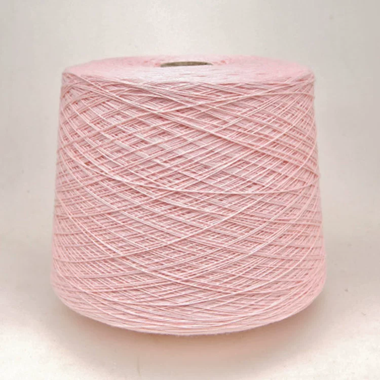 55%silk 45%cashmere blended yarn processing 2/28 wool spinning gauze fixed -line Inner Mongolia cashmere gauze manufacturer direct sales