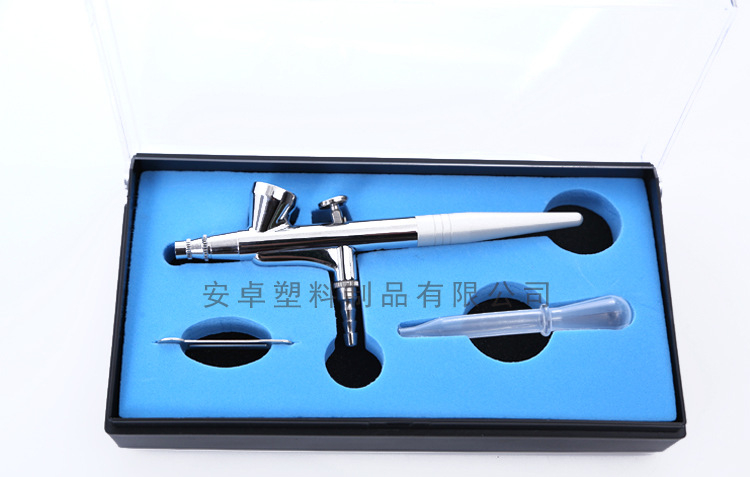 供应0.4mm口径3CC上壶135喷笔 化妆美甲喷笔  模型喷笔 美术喷笔