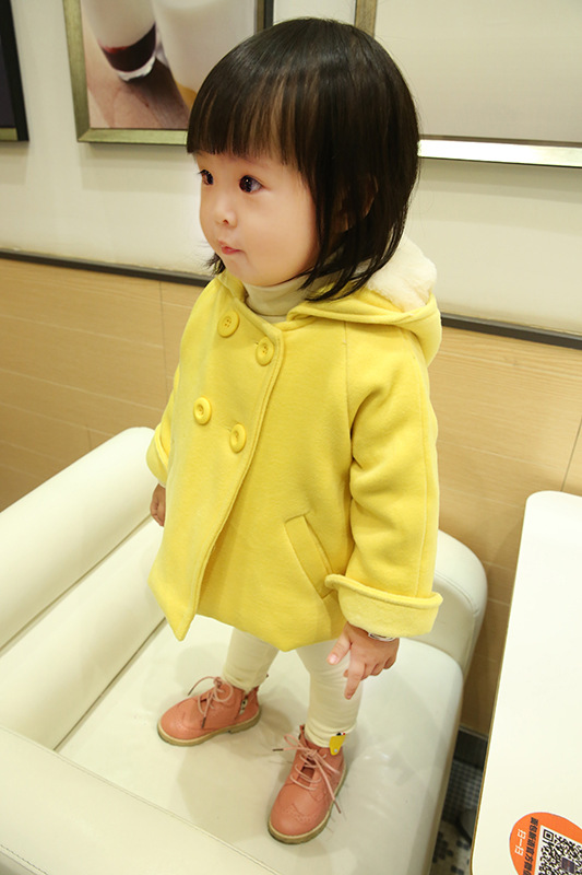 Manteau pour fille en laine - Ref 2162051 Image 68