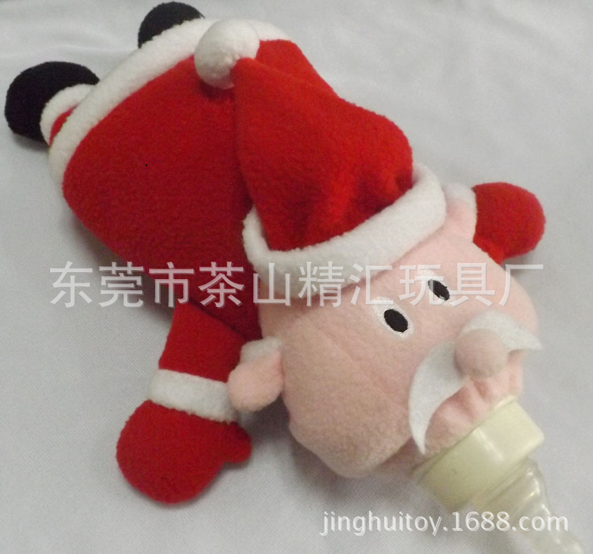 圣诞节礼品 圣诞老人奶瓶套　婴儿用品奶瓶套　厂家直销|ru