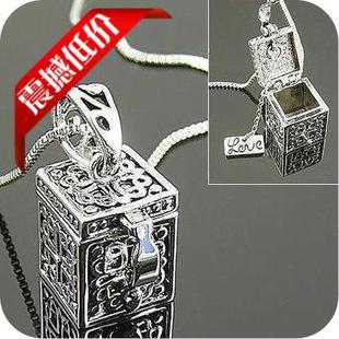 XL002 Retro Silver NextBox  have more cash than can be accounted for Necklace sweater chain