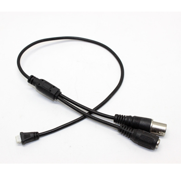 厂家供应 摄像机防水五芯线 监控尾线 接线电缆连接线五芯线 防水