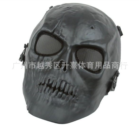 户外运动迷彩配饰 军迷野战用品 M01骷髅战士面具 面罩