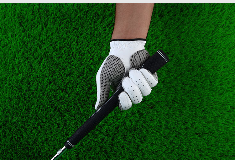 Găng tay golf PGM da cừu chống trượt dành cho nam — Tay trái cỡ 27 chi tiết 16