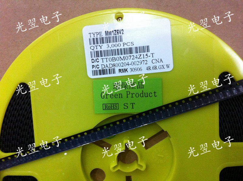 贴片稳压管二极管 MM1Z10 10V 0.5W 1206 SOD-123 ST 全新正品