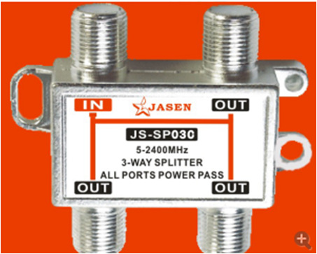 佳星 JASEN 电视信号功分器 3-way splitter 三功分器 JS-SP03C