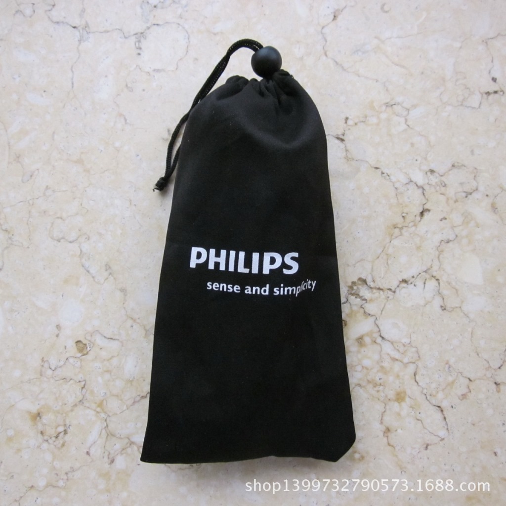 现货 剃须刀绒布袋 束口抽绳 适用RQ1150 RQ310