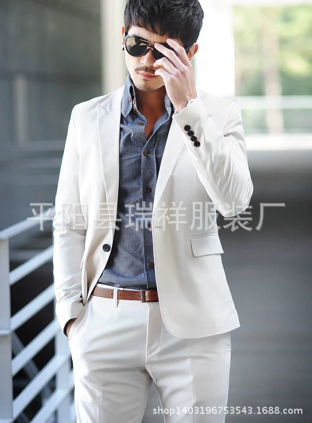 White set, classic suit, direct factory sales, 2020, Korean style