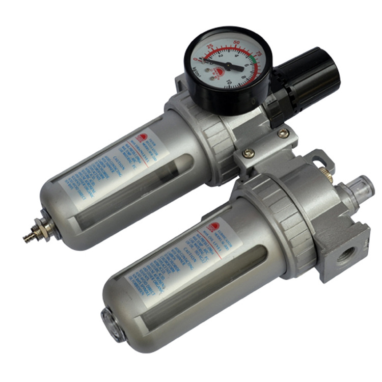 三耐斯 油水分离器 过滤器 气源处理器  二联体 双水格 气动配件