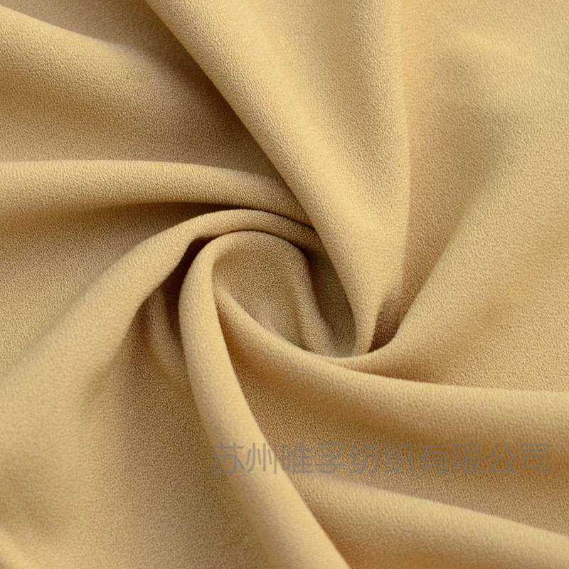 新品100%涤纶时尚女装面料75D乱麻面料款式多样轻薄连衣裙推荐