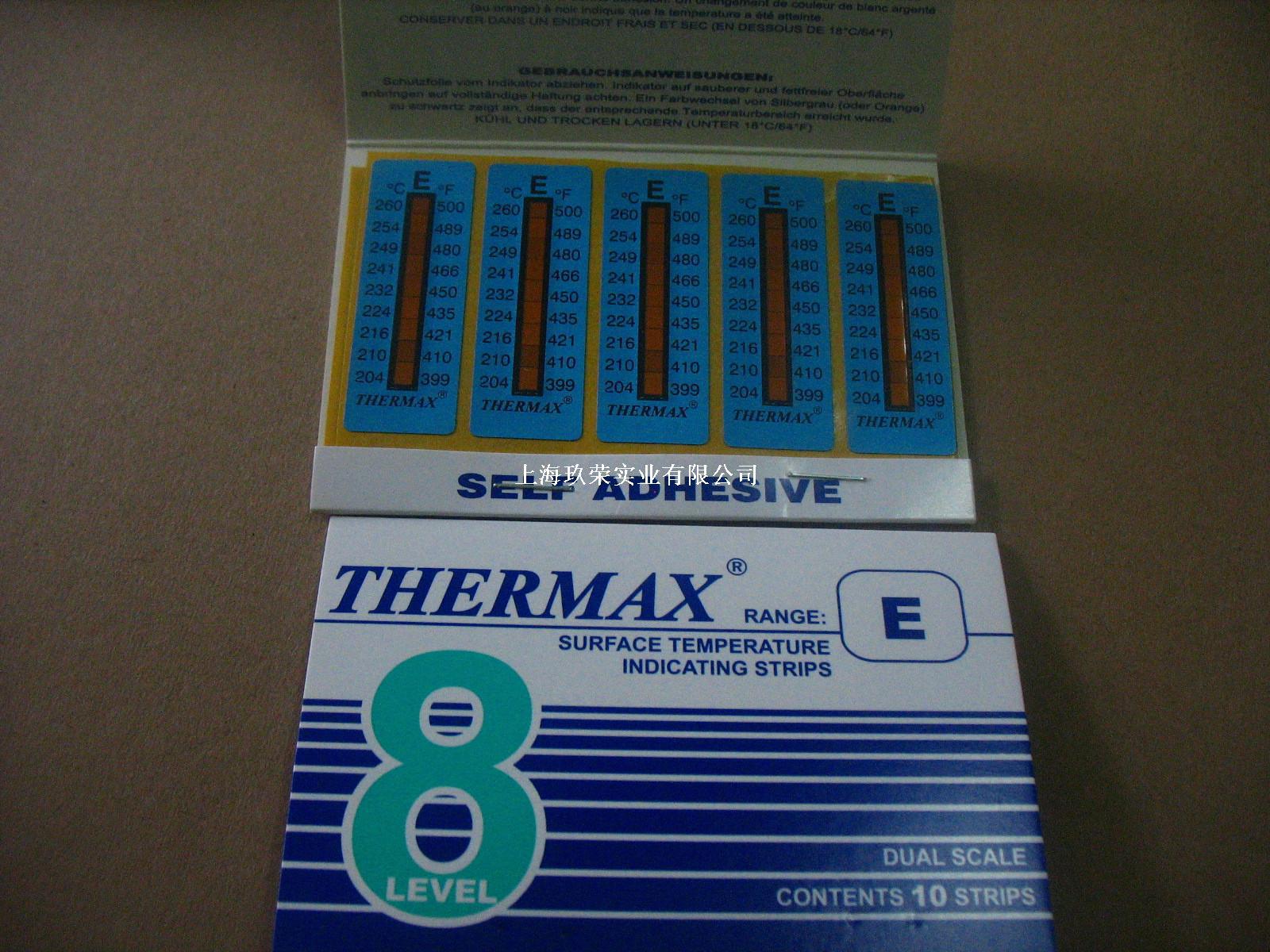 英国TMC温度美 TMC热敏试纸8格E型 8格E型温度试纸 质量好|ru