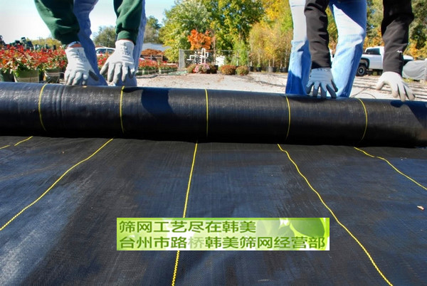 耐磨损 加厚加UV 园艺地布/防草布/遮黑布/抑草席 保用五年除草布