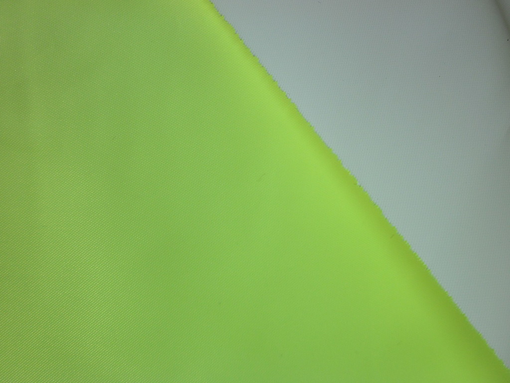 【厂家供应】CPAI84标准PU透气透湿+防火阻燃涂层+300D荧光牛津布