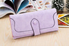 Long retro wallet, matte shoulder bag, Korean style