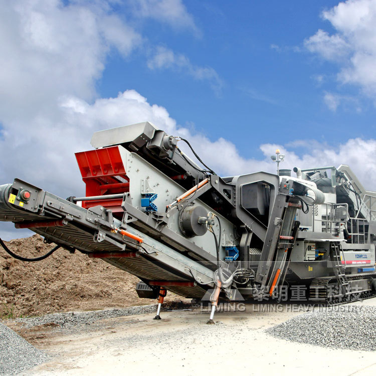 移动石头破碎机 便携式石矿碎石机 新疆移动破碎站