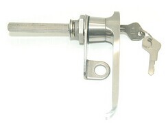 不锈钢手柄锁1，不锈钢手柄锁2，机械锁