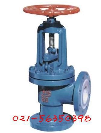 白湖 J44J-10 耐腐蚀直角式衬胶截止阀 衬胶角式截止阀DN20-DN300