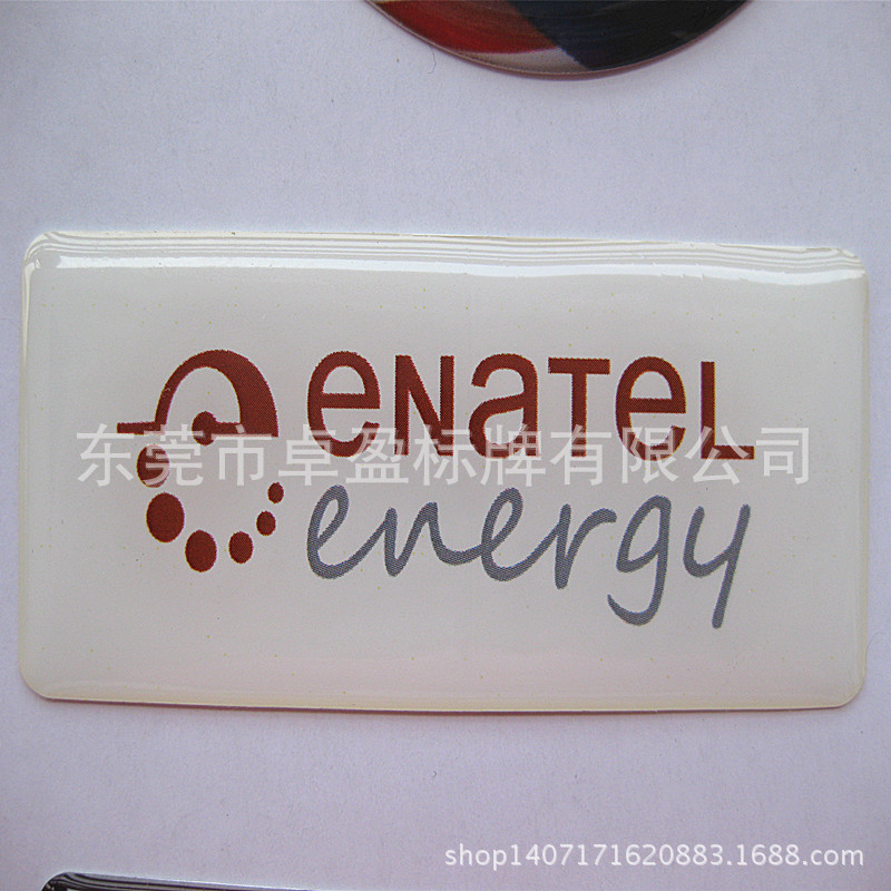 水晶滴胶车标  滴塑标牌 贴纸滴塑 透明滴胶标贴 PVC水晶滴塑标牌