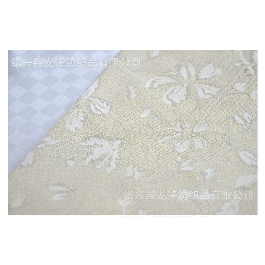 新品.金银丝提花面料170克/平方(幅宽1.5/1.8/2.8/3米）来样定织