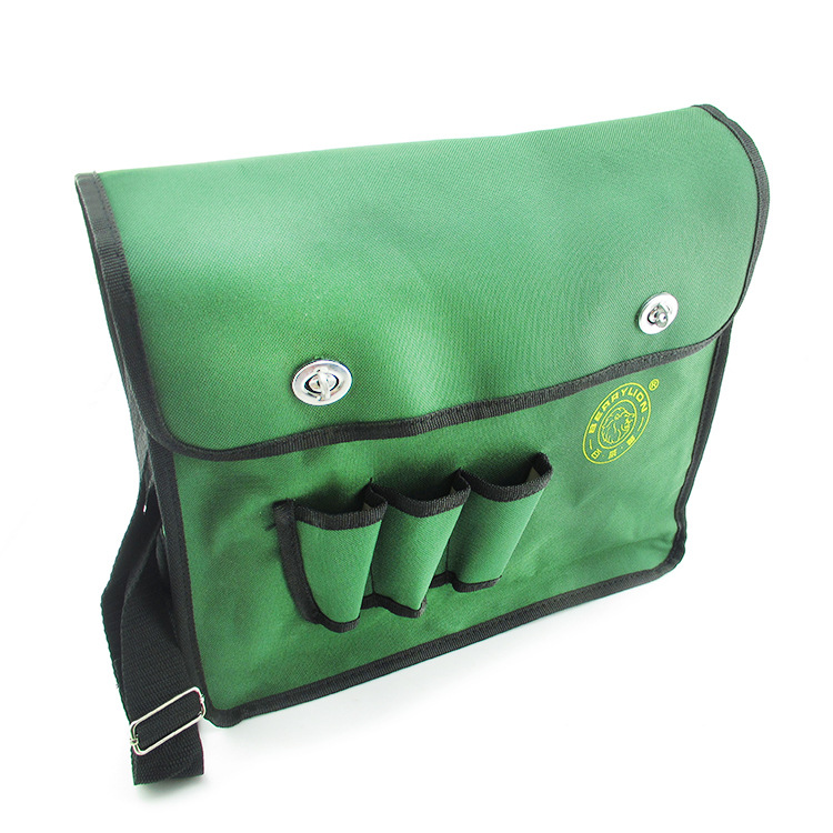 Berry Lion/百威狮 加厚电工袋 维修工具包 带插口五金工具包