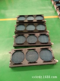 翅片收割机冷凝器   展示柜冷藏柜冰柜铜管铝翅片冰箱蒸发器